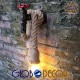 GloboStar® TROUVER 01183 Vintage Industrial Φωτιστικό Τοίχου Απλίκα Μονόφωτο Μπρούτζινο Σκουριά Μεταλλικό με Μπεζ Σχοινί Μ14.5 x Π3.3 x Υ16cm GloboStar® TROUVER 01183 Vintage Industrial Φωτιστικό Τοίχου Απλίκα Μονόφωτο Μπρούτζινο Σκουριά Μεταλλικό με Μπεζ Σχοινί Μ14.5 x Π3.3 x Υ16cm