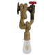 GloboStar® TROUVER 01183 Vintage Industrial Φωτιστικό Τοίχου Απλίκα Μονόφωτο Μπρούτζινο Σκουριά Μεταλλικό με Μπεζ Σχοινί Μ14.5 x Π3.3 x Υ16cm GloboStar® TROUVER 01183 Vintage Industrial Φωτιστικό Τοίχου Απλίκα Μονόφωτο Μπρούτζινο Σκουριά Μεταλλικό με Μπεζ Σχοινί Μ14.5 x Π3.3 x Υ16cm