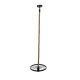 GloboStar® VELO 01185 Vintage Industrial Κρεμαστό Φωτιστικό Οροφής Μονόφωτο 1 x E27 Μαύρο Μεταλλικό Πλέγμα με Μπεζ Σχοινί Φ30 x Y16cm GloboStar® VELO 01185 Vintage Industrial Κρεμαστό Φωτιστικό Οροφής Μονόφωτο 1 x E27 Μαύρο Μεταλλικό Πλέγμα με Μπεζ Σχοινί Φ30 x Y16cm