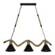 GloboStar® TYMEN 01189 Vintage Φωτιστικό Οροφής Τρίφωτο 3 x E27 Μαύρο Μεταλλικό Καμπάνα με Μπεζ Σχοινί Μ86 x Π22 x Υ23cm GloboStar® TYMEN 01189 Vintage Φωτιστικό Οροφής Τρίφωτο 3 x E27 Μαύρο Μεταλλικό Καμπάνα με Μπεζ Σχοινί Μ86 x Π22 x Υ23cm