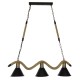 GloboStar® TYMEN 01189 Vintage Φωτιστικό Οροφής Τρίφωτο 3 x E27 Μαύρο Μεταλλικό Καμπάνα με Μπεζ Σχοινί Μ86 x Π22 x Υ23cm GloboStar® TYMEN 01189 Vintage Φωτιστικό Οροφής Τρίφωτο 3 x E27 Μαύρο Μεταλλικό Καμπάνα με Μπεζ Σχοινί Μ86 x Π22 x Υ23cm