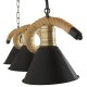 GloboStar® TYMEN 01189 Vintage Φωτιστικό Οροφής Τρίφωτο 3 x E27 Μαύρο Μεταλλικό Καμπάνα με Μπεζ Σχοινί Μ86 x Π22 x Υ23cm GloboStar® TYMEN 01189 Vintage Φωτιστικό Οροφής Τρίφωτο 3 x E27 Μαύρο Μεταλλικό Καμπάνα με Μπεζ Σχοινί Μ86 x Π22 x Υ23cm