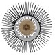 GloboStar® PANYA 01199 Μοντέρνο Κρεμαστό Φωτιστικό Οροφής Μονόφωτο Μαύρο Μεταλικό Πλέγμα με Υφασμάτινο Εσωτερικό Καπέλο Φ31 x Y42cm GloboStar® PANYA 01199 Μοντέρνο Κρεμαστό Φωτιστικό Οροφής Μονόφωτο Μαύρο Μεταλικό Πλέγμα με Υφασμάτινο Εσωτερικό Καπέλο Φ31 x Y42cm