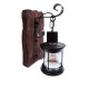 GloboStar® BRASRA 01204 Vintage Φωτιστικό Τοίχου Απλίκα Μονόφωτο Ξύλινο με Μαύρο Μεταλλικό Φανάρι και Διάφανο Γυαλί Φ21 x Μ24 x Π21 x Υ34cm GloboStar® BRASRA 01204 Vintage Φωτιστικό Τοίχου Απλίκα Μονόφωτο Ξύλινο με Μαύρο Μεταλλικό Φανάρι και Διάφανο Γυαλί Φ21 x Μ24 x Π21 x Υ34cm