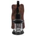 GloboStar® BRASRA 01204 Vintage Φωτιστικό Τοίχου Απλίκα Μονόφωτο Ξύλινο με Μαύρο Μεταλλικό Φανάρι και Διάφανο Γυαλί Φ21 x Μ24 x Π21 x Υ34cm GloboStar® BRASRA 01204 Vintage Φωτιστικό Τοίχου Απλίκα Μονόφωτο Ξύλινο με Μαύρο Μεταλλικό Φανάρι και Διάφανο Γυαλί Φ21 x Μ24 x Π21 x Υ34cm
