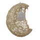 GloboStar® CRESCENT 01222 Vintage Κρεμαστό Φωτιστικό Οροφής Μονόφωτο 1 x E27 Μπεζ Ξύλινο Ψάθινο Rattan Μ20 x Π20 x Υ35cm GloboStar® CRESCENT 01222 Vintage Κρεμαστό Φωτιστικό Οροφής Μονόφωτο 1 x E27 Μπεζ Ξύλινο Ψάθινο Rattan Μ20 x Π20 x Υ35cm
