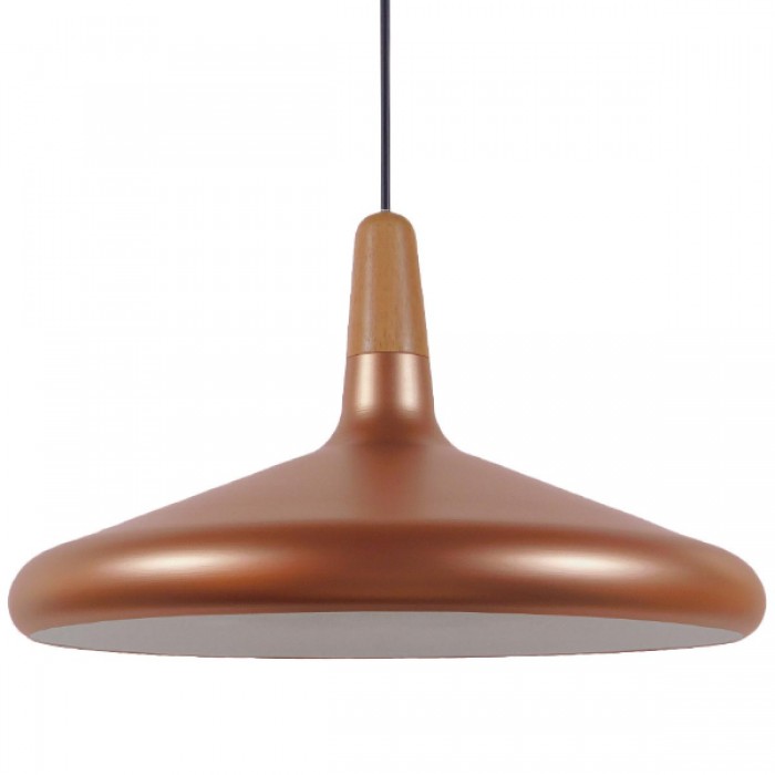 GloboStar® FERCLA 01223 Μοντέρνο Κρεμαστό Φωτιστικό Οροφής Μονόφωτο Χάλκινο Μεταλλικό Καμπάνα Φ39 x Y23cm GloboStar® FERCLA 01223 Μοντέρνο Κρεμαστό Φωτιστικό Οροφής Μονόφωτο Χάλκινο Μεταλλικό Καμπάνα Φ39 x Y23cm