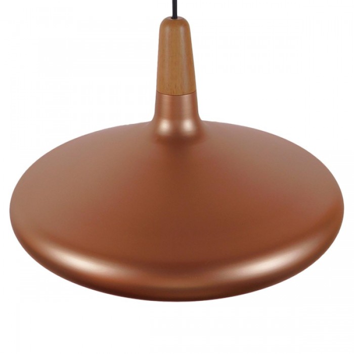 GloboStar® FERCLA 01223 Μοντέρνο Κρεμαστό Φωτιστικό Οροφής Μονόφωτο Χάλκινο Μεταλλικό Καμπάνα Φ39 x Y23cm GloboStar® FERCLA 01223 Μοντέρνο Κρεμαστό Φωτιστικό Οροφής Μονόφωτο Χάλκινο Μεταλλικό Καμπάνα Φ39 x Y23cm