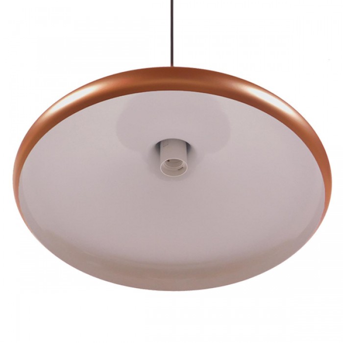 GloboStar® FERCLA 01223 Μοντέρνο Κρεμαστό Φωτιστικό Οροφής Μονόφωτο Χάλκινο Μεταλλικό Καμπάνα Φ39 x Y23cm GloboStar® FERCLA 01223 Μοντέρνο Κρεμαστό Φωτιστικό Οροφής Μονόφωτο Χάλκινο Μεταλλικό Καμπάνα Φ39 x Y23cm