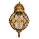 GloboStar® ETOILE 01227 Vintage Industrial Φωτιστικό Τοίχου Απλίκα Μονόφωτο Μπρονζέ Χρυσό Μεταλλικό Πλέγμα με Μελί Γυαλί Φ18 x Υ27cm GloboStar® ETOILE 01227 Vintage Industrial Φωτιστικό Τοίχου Απλίκα Μονόφωτο Μπρονζέ Χρυσό Μεταλλικό Πλέγμα με Μελί Γυαλί Φ18 x Υ27cm