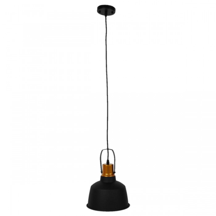 GloboStar® DEVOTA 01235 Vintage Industrial Κρεμαστό Φωτιστικό Οροφής Μονόφωτο Μαύρο Μεταλλικό Καμπάνα Φ22 x Y30cm GloboStar® DEVOTA 01235 Vintage Industrial Κρεμαστό Φωτιστικό Οροφής Μονόφωτο Μαύρο Μεταλλικό Καμπάνα Φ22 x Y30cm