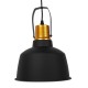 GloboStar® DEVOTA 01235 Vintage Industrial Κρεμαστό Φωτιστικό Οροφής Μονόφωτο Μαύρο Μεταλλικό Καμπάνα Φ22 x Y30cm GloboStar® DEVOTA 01235 Vintage Industrial Κρεμαστό Φωτιστικό Οροφής Μονόφωτο Μαύρο Μεταλλικό Καμπάνα Φ22 x Y30cm