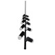 GloboStar® ALFREDA 01242 Μοντέρνο Κρεμαστό Φωτιστικό Οροφής Πολύφωτο Μαύρο Μεταλλικό Ράγα Μ140 x Π18 x Υ100cm GloboStar® ALFREDA 01242 Μοντέρνο Κρεμαστό Φωτιστικό Οροφής Πολύφωτο Μαύρο Μεταλλικό Ράγα Μ140 x Π18 x Υ100cm