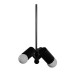 GloboStar® ALFREDA 01242 Μοντέρνο Κρεμαστό Φωτιστικό Οροφής Πολύφωτο Μαύρο Μεταλλικό Ράγα Μ140 x Π18 x Υ100cm GloboStar® ALFREDA 01242 Μοντέρνο Κρεμαστό Φωτιστικό Οροφής Πολύφωτο Μαύρο Μεταλλικό Ράγα Μ140 x Π18 x Υ100cm