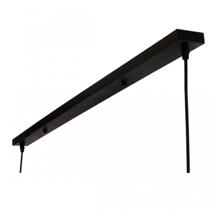 GloboStar® ALFREDA 01242 Μοντέρνο Κρεμαστό Φωτιστικό Οροφής Πολύφωτο Μαύρο Μεταλλικό Ράγα Μ140 x Π18 x Υ100cm GloboStar® ALFREDA 01242 Μοντέρνο Κρεμαστό Φωτιστικό Οροφής Πολύφωτο Μαύρο Μεταλλικό Ράγα Μ140 x Π18 x Υ100cm