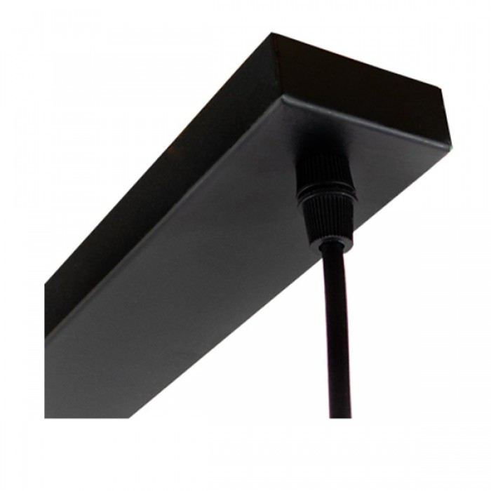 GloboStar® ALFREDA 01242 Μοντέρνο Κρεμαστό Φωτιστικό Οροφής Πολύφωτο Μαύρο Μεταλλικό Ράγα Μ140 x Π18 x Υ100cm GloboStar® ALFREDA 01242 Μοντέρνο Κρεμαστό Φωτιστικό Οροφής Πολύφωτο Μαύρο Μεταλλικό Ράγα Μ140 x Π18 x Υ100cm