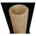 GloboStar® ODILIA 01245 Vintage Φωτιστικό Τοίχου Απλίκα Μονόφωτο Μαύρο Μεταλλικό με Μπεζ Όνυχα Μ10 x Π14 x Υ30cm