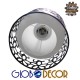 GloboStar® RAINELDA 01246 Μοντέρνο Κρεμαστό Φωτιστικό Οροφής Τρίφωτο 3 x E27 Μαύρο Μεταλλικό Πλέγμα με Λευκό Γυαλί Φ40 x Y19cm GloboStar® RAINELDA 01246 Μοντέρνο Κρεμαστό Φωτιστικό Οροφής Τρίφωτο 3 x E27 Μαύρο Μεταλλικό Πλέγμα με Λευκό Γυαλί Φ40 x Y19cm