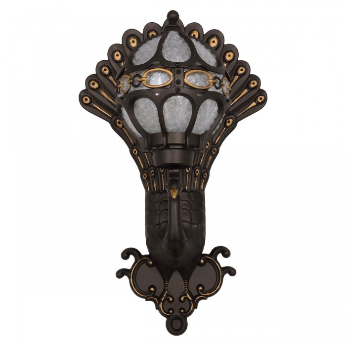 GloboStar® CORNELIA 01250 Vintage Φωτιστικό Τοίχου Απλίκα Μονόφωτο Καφέ Σκούρο Μεταλλικό Πλέγμα με Γυαλί Μ20 x Π32 x Υ55cm GloboStar® CORNELIA 01250 Vintage Φωτιστικό Τοίχου Απλίκα Μονόφωτο Καφέ Σκούρο Μεταλλικό Πλέγμα με Γυαλί Μ20 x Π32 x Υ55cm