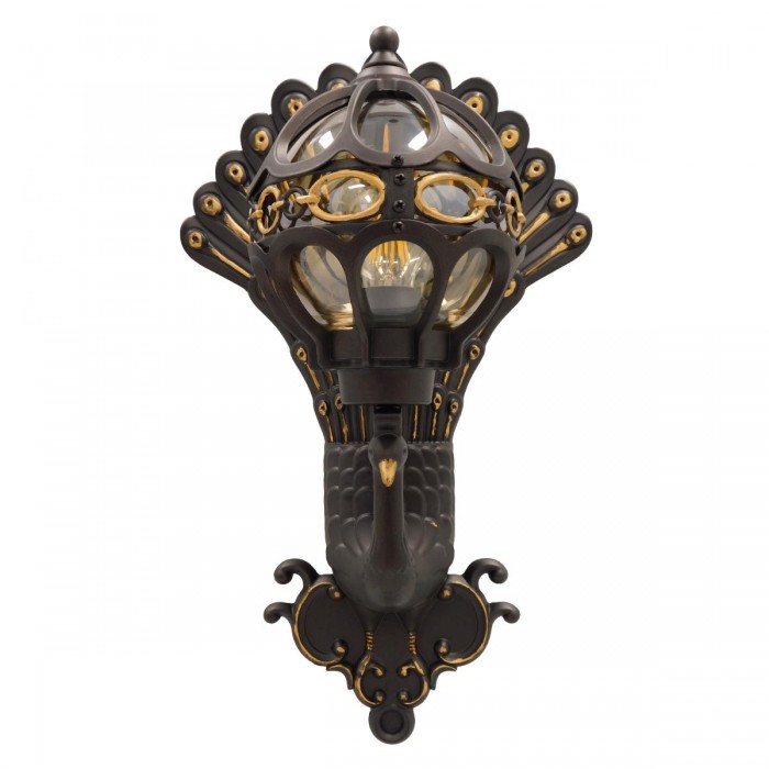GloboStar® CORNELIA 01250 Vintage Φωτιστικό Τοίχου Απλίκα Μονόφωτο Καφέ Σκούρο Μεταλλικό Πλέγμα με Γυαλί Μ20 x Π32 x Υ55cm GloboStar® CORNELIA 01250 Vintage Φωτιστικό Τοίχου Απλίκα Μονόφωτο Καφέ Σκούρο Μεταλλικό Πλέγμα με Γυαλί Μ20 x Π32 x Υ55cm