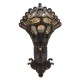 GloboStar® CORNELIA 01250 Vintage Φωτιστικό Τοίχου Απλίκα Μονόφωτο Καφέ Σκούρο Μεταλλικό Πλέγμα με Γυαλί Μ20 x Π32 x Υ55cm GloboStar® CORNELIA 01250 Vintage Φωτιστικό Τοίχου Απλίκα Μονόφωτο Καφέ Σκούρο Μεταλλικό Πλέγμα με Γυαλί Μ20 x Π32 x Υ55cm