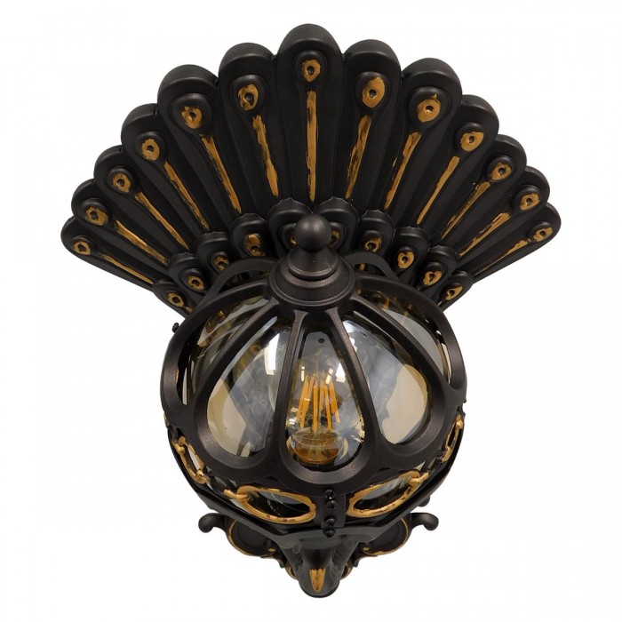GloboStar® CORNELIA 01250 Vintage Φωτιστικό Τοίχου Απλίκα Μονόφωτο Καφέ Σκούρο Μεταλλικό Πλέγμα με Γυαλί Μ20 x Π32 x Υ55cm GloboStar® CORNELIA 01250 Vintage Φωτιστικό Τοίχου Απλίκα Μονόφωτο Καφέ Σκούρο Μεταλλικό Πλέγμα με Γυαλί Μ20 x Π32 x Υ55cm