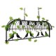 GloboStar® NEST 01255 Vintage Industrial Κρεμαστό Φωτιστικό Οροφής Πολύφωτο 4 x E27 Mαύρο Μεταλλικό Πλέγμα Μ105 x Π36.5 x Y37cm GloboStar® NEST 01255 Vintage Industrial Κρεμαστό Φωτιστικό Οροφής Πολύφωτο 4 x E27 Mαύρο Μεταλλικό Πλέγμα Μ105 x Π36.5 x Y37cm