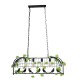 GloboStar® NEST 01255 Vintage Industrial Κρεμαστό Φωτιστικό Οροφής Πολύφωτο 4 x E27 Mαύρο Μεταλλικό Πλέγμα Μ105 x Π36.5 x Y37cm GloboStar® NEST 01255 Vintage Industrial Κρεμαστό Φωτιστικό Οροφής Πολύφωτο 4 x E27 Mαύρο Μεταλλικό Πλέγμα Μ105 x Π36.5 x Y37cm