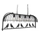 GloboStar® NEST 01255 Vintage Industrial Κρεμαστό Φωτιστικό Οροφής Πολύφωτο 4 x E27 Mαύρο Μεταλλικό Πλέγμα Μ105 x Π36.5 x Y37cm GloboStar® NEST 01255 Vintage Industrial Κρεμαστό Φωτιστικό Οροφής Πολύφωτο 4 x E27 Mαύρο Μεταλλικό Πλέγμα Μ105 x Π36.5 x Y37cm