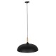 GloboStar® VALLETE BLACK 01258 Μοντέρνο Κρεμαστό Φωτιστικό Οροφής Μονόφωτο 1 x E27 Μαύρο Μεταλλικό Καμπάνα Φ45 x Y27cm GloboStar® VALLETE BLACK 01258 Μοντέρνο Κρεμαστό Φωτιστικό Οροφής Μονόφωτο 1 x E27 Μαύρο Μεταλλικό Καμπάνα Φ45 x Y27cm
