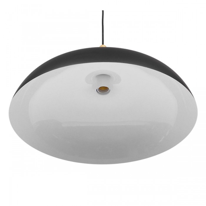 GloboStar® VALLETE BLACK 01258 Μοντέρνο Κρεμαστό Φωτιστικό Οροφής Μονόφωτο 1 x E27 Μαύρο Μεταλλικό Καμπάνα Φ45 x Y27cm GloboStar® VALLETE BLACK 01258 Μοντέρνο Κρεμαστό Φωτιστικό Οροφής Μονόφωτο 1 x E27 Μαύρο Μεταλλικό Καμπάνα Φ45 x Y27cm