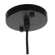 GloboStar® VALLETE BLACK 01258 Μοντέρνο Κρεμαστό Φωτιστικό Οροφής Μονόφωτο 1 x E27 Μαύρο Μεταλλικό Καμπάνα Φ45 x Y27cm GloboStar® VALLETE BLACK 01258 Μοντέρνο Κρεμαστό Φωτιστικό Οροφής Μονόφωτο 1 x E27 Μαύρο Μεταλλικό Καμπάνα Φ45 x Y27cm