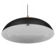GloboStar® VALLETE BLACK 01259 Μοντέρνο Κρεμαστό Φωτιστικό Οροφής Μονόφωτο 1 x E27 Μαύρο Μεταλλικό Καμπάνα Φ60 x Y35cm GloboStar® VALLETE BLACK 01259 Μοντέρνο Κρεμαστό Φωτιστικό Οροφής Μονόφωτο 1 x E27 Μαύρο Μεταλλικό Καμπάνα Φ60 x Y35cm