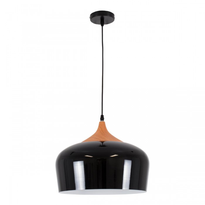 GloboStar® VILI BLACK 01261 Μοντέρνο Κρεμαστό Φωτιστικό Οροφής Μονόφωτο 1 x E27 Μαύρο Μεταλλικό Καμπάνα Φ35 x Y27cm GloboStar® VILI BLACK 01261 Μοντέρνο Κρεμαστό Φωτιστικό Οροφής Μονόφωτο 1 x E27 Μαύρο Μεταλλικό Καμπάνα Φ35 x Y27cm