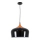 GloboStar® VILI BLACK 01261 Μοντέρνο Κρεμαστό Φωτιστικό Οροφής Μονόφωτο 1 x E27 Μαύρο Μεταλλικό Καμπάνα Φ35 x Y27cm GloboStar® VILI BLACK 01261 Μοντέρνο Κρεμαστό Φωτιστικό Οροφής Μονόφωτο 1 x E27 Μαύρο Μεταλλικό Καμπάνα Φ35 x Y27cm