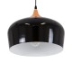 GloboStar® VILI BLACK 01261 Μοντέρνο Κρεμαστό Φωτιστικό Οροφής Μονόφωτο 1 x E27 Μαύρο Μεταλλικό Καμπάνα Φ35 x Y27cm GloboStar® VILI BLACK 01261 Μοντέρνο Κρεμαστό Φωτιστικό Οροφής Μονόφωτο 1 x E27 Μαύρο Μεταλλικό Καμπάνα Φ35 x Y27cm