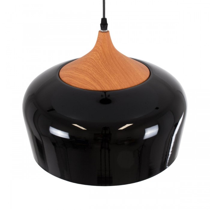 GloboStar® VILI BLACK 01261 Μοντέρνο Κρεμαστό Φωτιστικό Οροφής Μονόφωτο 1 x E27 Μαύρο Μεταλλικό Καμπάνα Φ35 x Y27cm GloboStar® VILI BLACK 01261 Μοντέρνο Κρεμαστό Φωτιστικό Οροφής Μονόφωτο 1 x E27 Μαύρο Μεταλλικό Καμπάνα Φ35 x Y27cm
