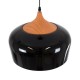 GloboStar® VILI BLACK 01261 Μοντέρνο Κρεμαστό Φωτιστικό Οροφής Μονόφωτο 1 x E27 Μαύρο Μεταλλικό Καμπάνα Φ35 x Y27cm GloboStar® VILI BLACK 01261 Μοντέρνο Κρεμαστό Φωτιστικό Οροφής Μονόφωτο 1 x E27 Μαύρο Μεταλλικό Καμπάνα Φ35 x Y27cm