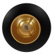 GloboStar® SEVILLE BLACK 01269 Μοντέρνο Κρεμαστό Φωτιστικό Οροφής Μονόφωτο Μαύρο Μεταλλικό Φ35 x Y33cm