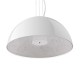 GloboStar® SERENIA WHITE 01271 Μοντέρνο Κρεμαστό Φωτιστικό Οροφής Μονόφωτο Λευκό Γύψινο Καμπάνα Φ60 x Y30cm GloboStar® SERENIA WHITE 01271 Μοντέρνο Κρεμαστό Φωτιστικό Οροφής Μονόφωτο Λευκό Γύψινο Καμπάνα Φ60 x Y30cm