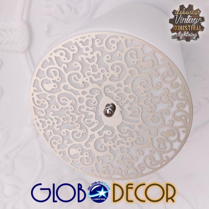 GloboStar® SERENIA WHITE 01271 Μοντέρνο Κρεμαστό Φωτιστικό Οροφής Μονόφωτο Λευκό Γύψινο Καμπάνα Φ60 x Y30cm GloboStar® SERENIA WHITE 01271 Μοντέρνο Κρεμαστό Φωτιστικό Οροφής Μονόφωτο Λευκό Γύψινο Καμπάνα Φ60 x Y30cm