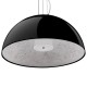GloboStar® SERENIA BLACK 01272 Μοντέρνο Κρεμαστό Φωτιστικό Οροφής Μονόφωτο Μαύρο Γύψινο Καμπάνα Φ90 x Y45cm GloboStar® SERENIA BLACK 01272 Μοντέρνο Κρεμαστό Φωτιστικό Οροφής Μονόφωτο Μαύρο Γύψινο Καμπάνα Φ90 x Y45cm