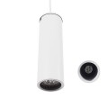 GloboStar® CANNON WHITE 01274 Μοντέρνο Κρεμαστό Φωτιστικό Οροφής Spot Μονόφωτο 1 x GU10 Λευκό Μεταλλικό Φ6 x Y20cm GloboStar® CANNON WHITE 01274 Μοντέρνο Κρεμαστό Φωτιστικό Οροφής Spot Μονόφωτο 1 x GU10 Λευκό Μεταλλικό Φ6 x Y20cm