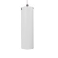 GloboStar® CANNON WHITE 01274 Μοντέρνο Κρεμαστό Φωτιστικό Οροφής Spot Μονόφωτο 1 x GU10 Λευκό Μεταλλικό Φ6 x Y20cm GloboStar® CANNON WHITE 01274 Μοντέρνο Κρεμαστό Φωτιστικό Οροφής Spot Μονόφωτο 1 x GU10 Λευκό Μεταλλικό Φ6 x Y20cm