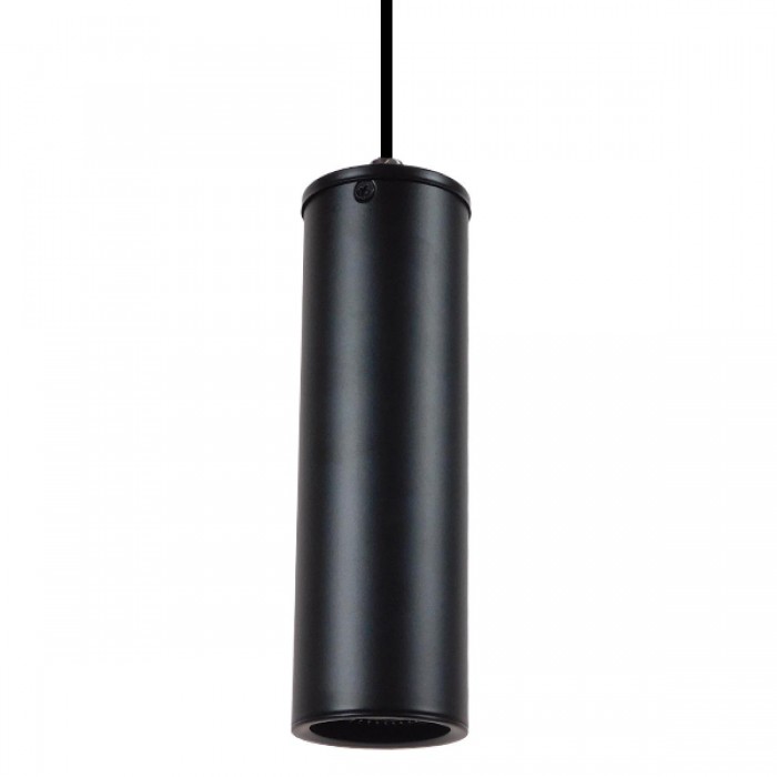 GloboStar® CANNON BLACK 01275 Μοντέρνο Κρεμαστό Φωτιστικό Οροφής Spot Μονόφωτο 1 x GU10 Μαύρο Μεταλλικό Φ6 x 20cm GloboStar® CANNON BLACK 01275 Μοντέρνο Κρεμαστό Φωτιστικό Οροφής Spot Μονόφωτο 1 x GU10 Μαύρο Μεταλλικό Φ6 x 20cm