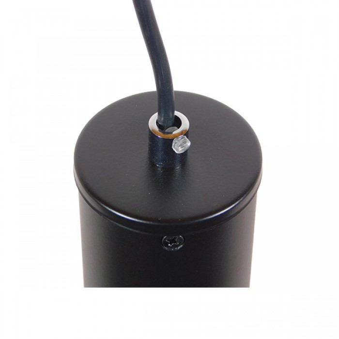 GloboStar® CANNON BLACK 01275 Μοντέρνο Κρεμαστό Φωτιστικό Οροφής Spot Μονόφωτο 1 x GU10 Μαύρο Μεταλλικό Φ6 x 20cm GloboStar® CANNON BLACK 01275 Μοντέρνο Κρεμαστό Φωτιστικό Οροφής Spot Μονόφωτο 1 x GU10 Μαύρο Μεταλλικό Φ6 x 20cm
