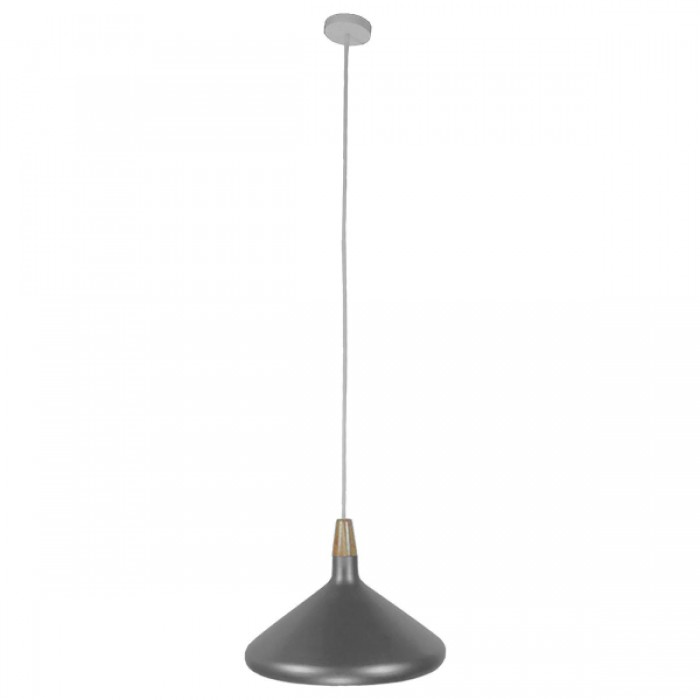 GloboStar® FELICITA 01276 Μοντέρνο Κρεμαστό Φωτιστικό Οροφής Μονόφωτο Ασημί Μεταλλικό Καμπάνα Φ39 x Y22cm GloboStar® FELICITA 01276 Μοντέρνο Κρεμαστό Φωτιστικό Οροφής Μονόφωτο Ασημί Μεταλλικό Καμπάνα Φ39 x Y22cm