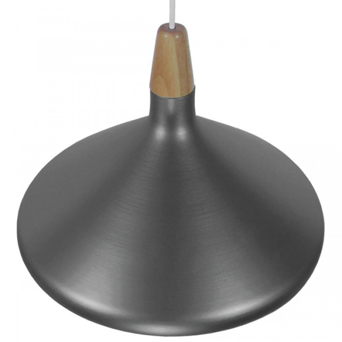 GloboStar® FELICITA 01276 Μοντέρνο Κρεμαστό Φωτιστικό Οροφής Μονόφωτο Ασημί Μεταλλικό Καμπάνα Φ39 x Y22cm GloboStar® FELICITA 01276 Μοντέρνο Κρεμαστό Φωτιστικό Οροφής Μονόφωτο Ασημί Μεταλλικό Καμπάνα Φ39 x Y22cm
