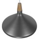 GloboStar® FELICITA 01276 Μοντέρνο Κρεμαστό Φωτιστικό Οροφής Μονόφωτο Ασημί Μεταλλικό Καμπάνα Φ39 x Y22cm GloboStar® FELICITA 01276 Μοντέρνο Κρεμαστό Φωτιστικό Οροφής Μονόφωτο Ασημί Μεταλλικό Καμπάνα Φ39 x Y22cm