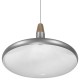 GloboStar® FELICITA 01276 Μοντέρνο Κρεμαστό Φωτιστικό Οροφής Μονόφωτο Ασημί Μεταλλικό Καμπάνα Φ39 x Y22cm GloboStar® FELICITA 01276 Μοντέρνο Κρεμαστό Φωτιστικό Οροφής Μονόφωτο Ασημί Μεταλλικό Καμπάνα Φ39 x Y22cm